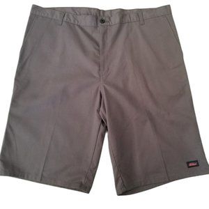 Dickies Men's Size 44 Chino Bermuda Work Wear Outdoors Twill Shorts Gray Sturdy
